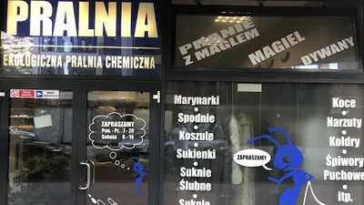 Pralnia Chemiczna „H2O”- Warszawa, Centrum